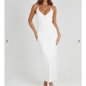 Meshki White Heidi Dress